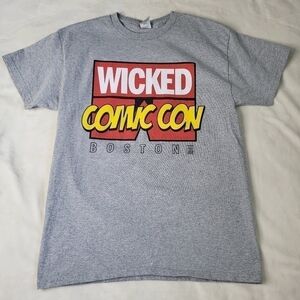 ❤️ Boston Wicked Comic Con T-shirt. Size Medium